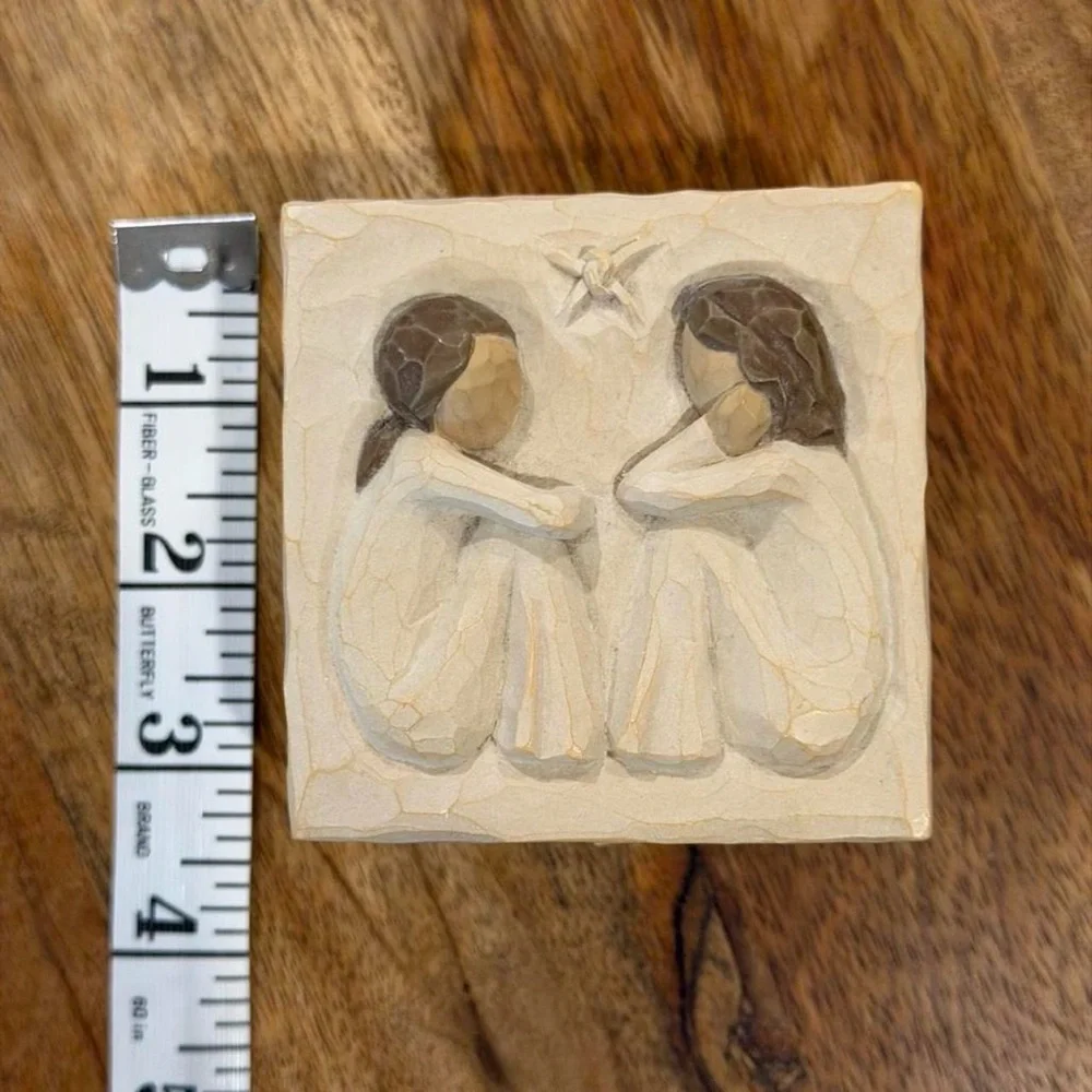 Willow Tree Cream and Brown Keepsake Box - Picture 6 of 6